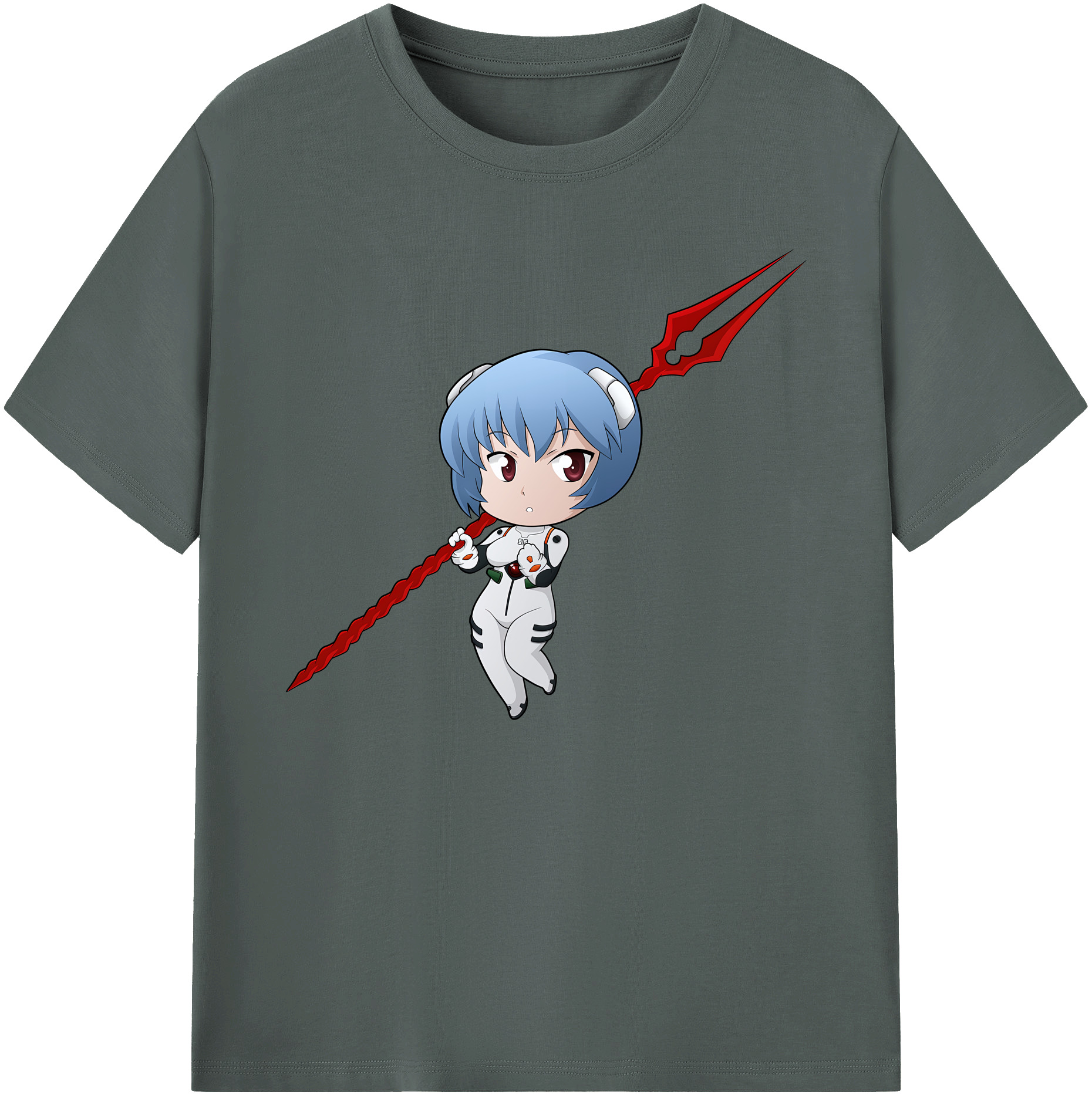（画像用） EVA 新世紀エヴァンゲリオン 綿100％ メンズ半袖Tシャツ｜肌触りやわらか＆通気性